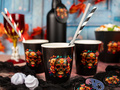 Dia De Los Muertos Halloween pahare de hârtie - 250 ml - 6 buc.