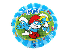 Balon de folie Smurfs - 35x35 cm - 1 buc.