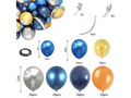 Set de baloane pentru ghirlandă „Kosmos” – 85 de bucăți.