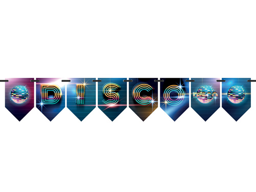 Disco pavilion agățat banner - 5 m