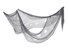 Plasă de Halloween gri - 76 x 228 cm - 1 buc.