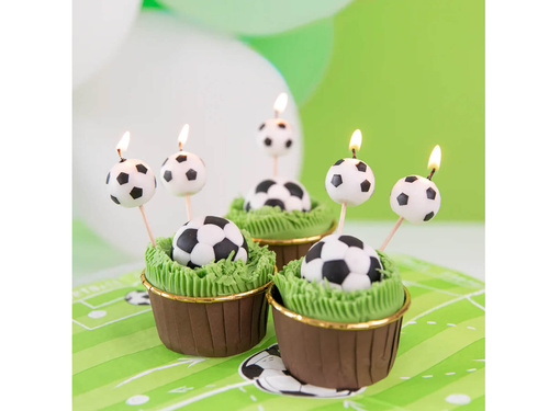 Lumânări pentru mingea de fotbal - 5 buc.