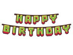 Happy Birthday Game Pe ghirlanda - 160 cm - 1 buc.