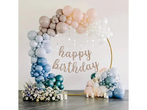 Suport balon rotund auriu - 200 cm - 1 buc.