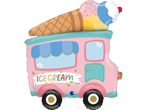 Balon cu folie pentru înghețată - 57x64 cm - 1 buc.