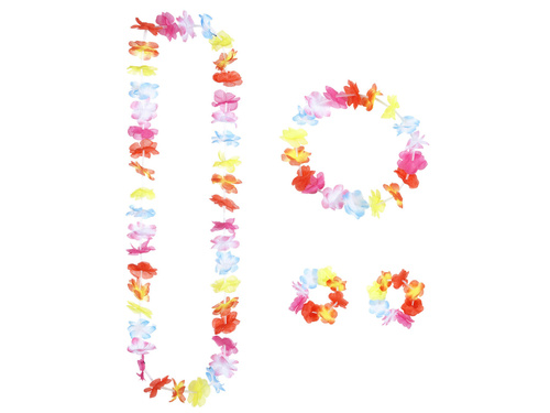 Set - set hawaiian colorat - 4 piese