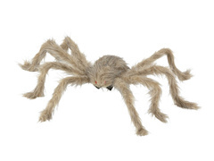 Halloween păianjen păros decor - 75 cm - 1 buc.