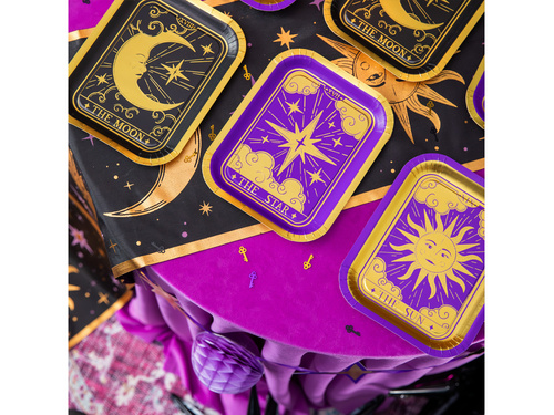 Farfurii de hârtie Carduri - 20 x 15 cm - 6 buc.