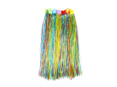 Fustă hawaiiană lungă multicoloră - 1 buc.