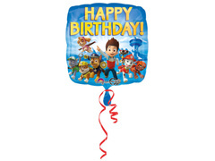 Balon de folie Happy Birthday Psi Patrol - 43 cm - 1 buc.