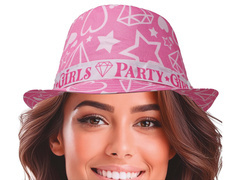 Pălărie Party Girls roz - 1 buc.
