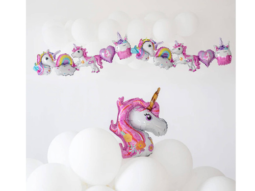Balon cu folie Unicorn - 31 x 41 cm - 1 buc
