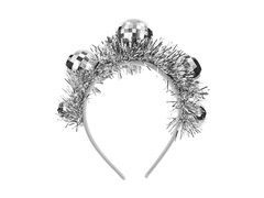 Bentiță Disco balls argint - 1 buc.