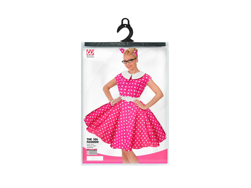 Tinuta Rock'n'Roll din anii '50. Roz aprins