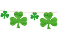 Ghirlandă de trifoi de Ziua Sfântului Patrick - 300 cm - 1 buc.