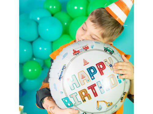 Balon folie Auta - 45 cm - 1 buc.