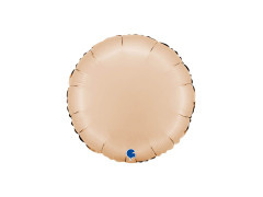Balon rotund din folie satinată - 14" - 1 buc.