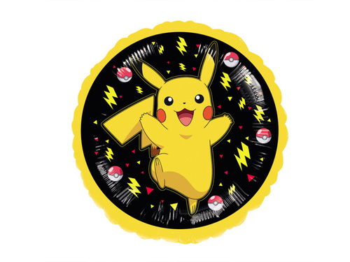 Balon de folie Pikachu Pokemon - 43 cm - 1 buc.