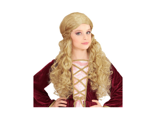 Peruca blonda a unei fete medievale