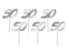 Picuri pentru tort 50 - 6 buc.