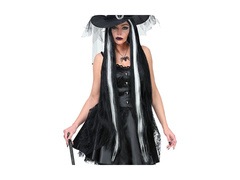 Peruca extra lungă de vrăjitoare