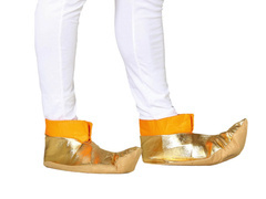 Huse de pantofi aurii pentru adulți