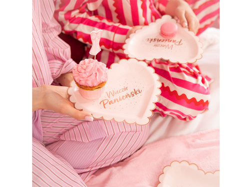 Farfurii de seară pentru femei - 23 cm - 6 buc.