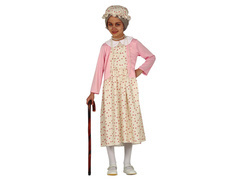 Costum de bunică pentru fete