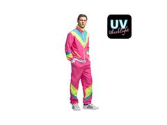 Trening Retro Dude roz neon