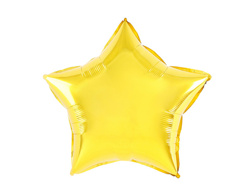 Balon cu stea aurie - 45 cm - 1 buc.