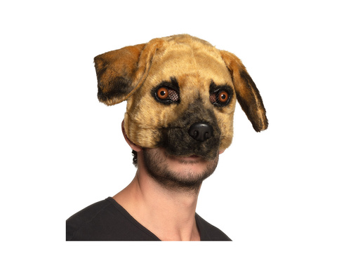 Mască pluș câine
