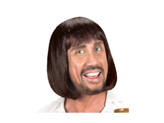 Peruca din bronz a unui om medieval