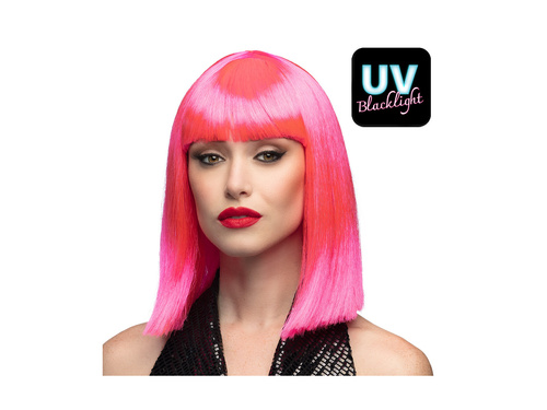 Peruca de dans roz neon