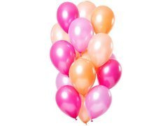 Set de baloane metalice Flamingo - 30 cm - 15 buc.