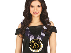 Colier aniversar pentru petrecerea celei de-a optsprezecea aniversări - 1 buc.