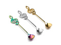 Linguri muzicale culori mixte - 3 buc.