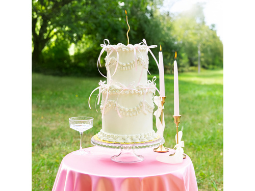 Cake Cupcake Picks - roz - 10 buc.