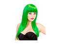 Peruca verde Vogue