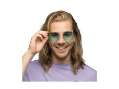 Ochelari de petrecere hippie XL verde