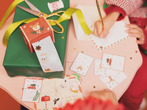 Autocolante Merry Christmas - 52 buc.