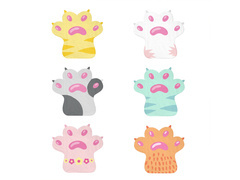 Șervețele aniversare Cats - 32 cm - 12 buc.