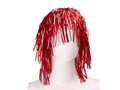 Peruca cu folie roșie - 1 buc.