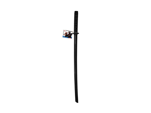 Ninja katana din lemn negru - 100 cm