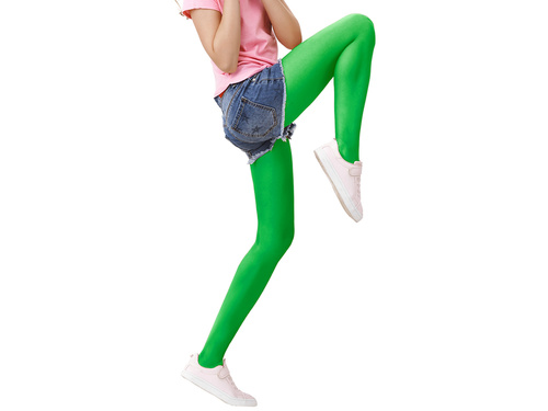 Colanți pentru copii - verde - 1 pereche