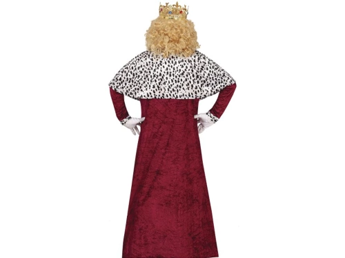 Costum de rege roșu pentru bărbați