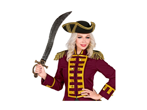 Sabie de pirat curbată - 73 cm