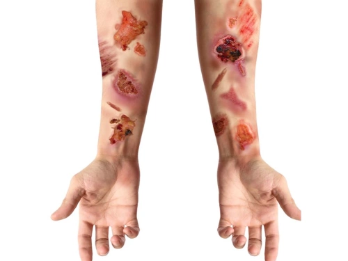 Tatuaje lavabile Halloween Scars - 14 buc.