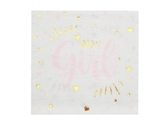 Șervețele de hârtie Baby Girl - 33 cm - 20 buc.