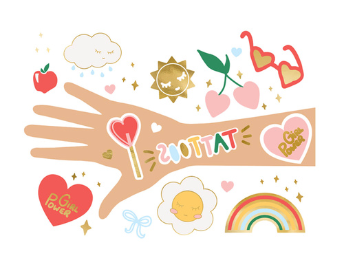 Tatuaje lavabile Daisy - 14 buc.