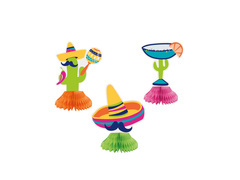 Decorațiuni de masă Boho fiesta - 3 buc.